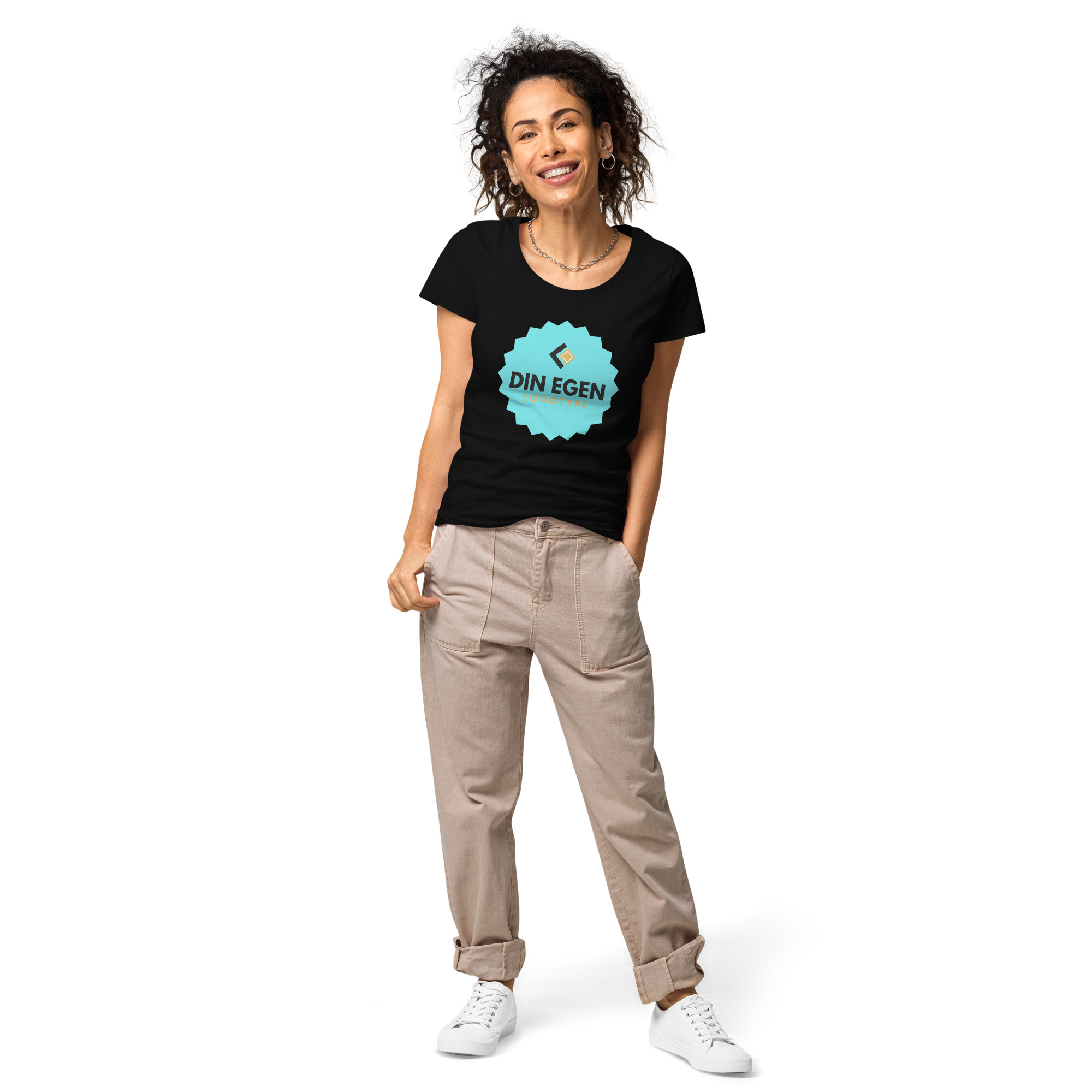 Women’s basic organic t-shirt - Bild 2